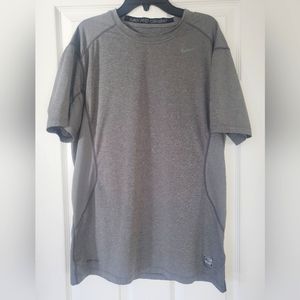 Nike Pro Combat Fitted Dri Fit S/S Large